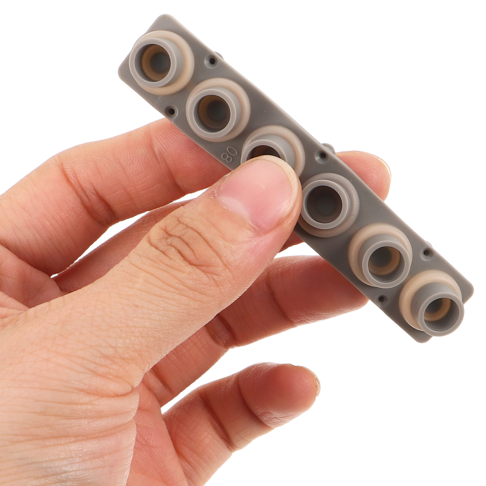 Electronics Repair Parts - 2Pcs Keyboard Key Contact Strip Silicone