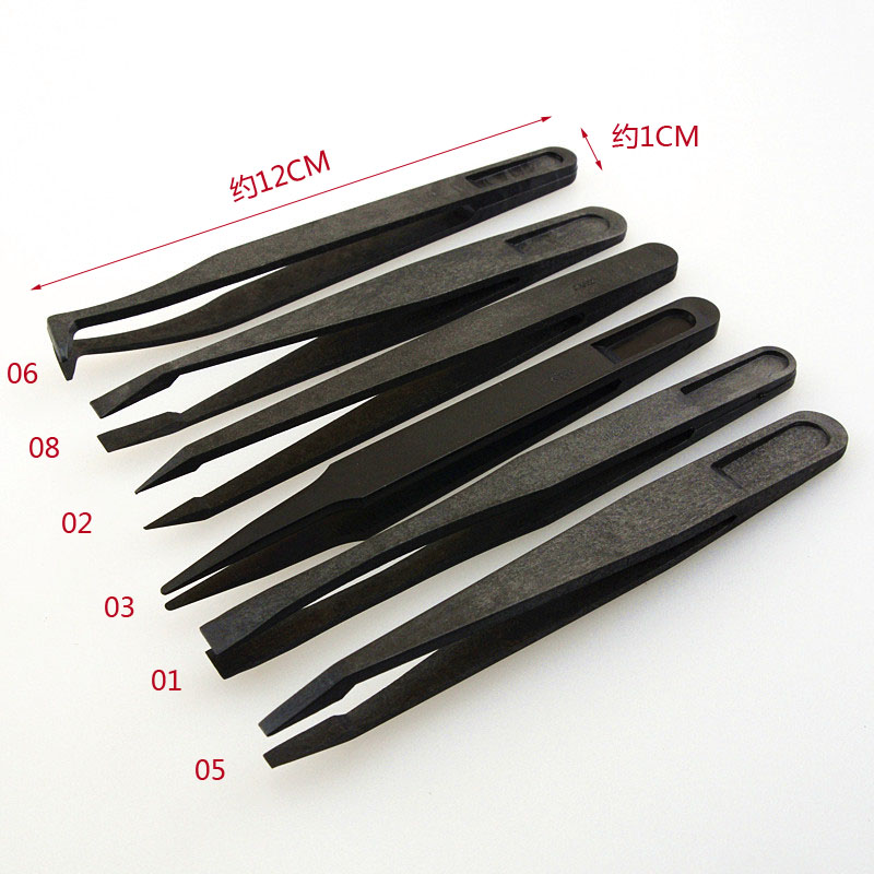 Anti-Static Carbon Fiber Tweez - Electronics Repair Parts ulasan dan harga