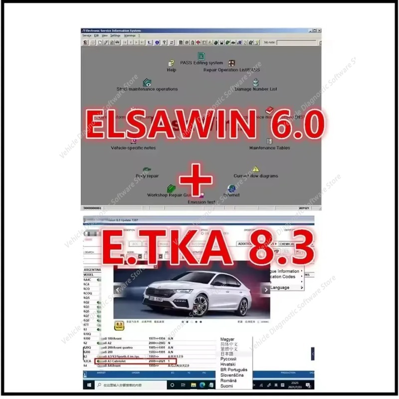 2026 Newest Elsawin 6.0 E T/ K - Electronics Repair Parts ulasan dan harga