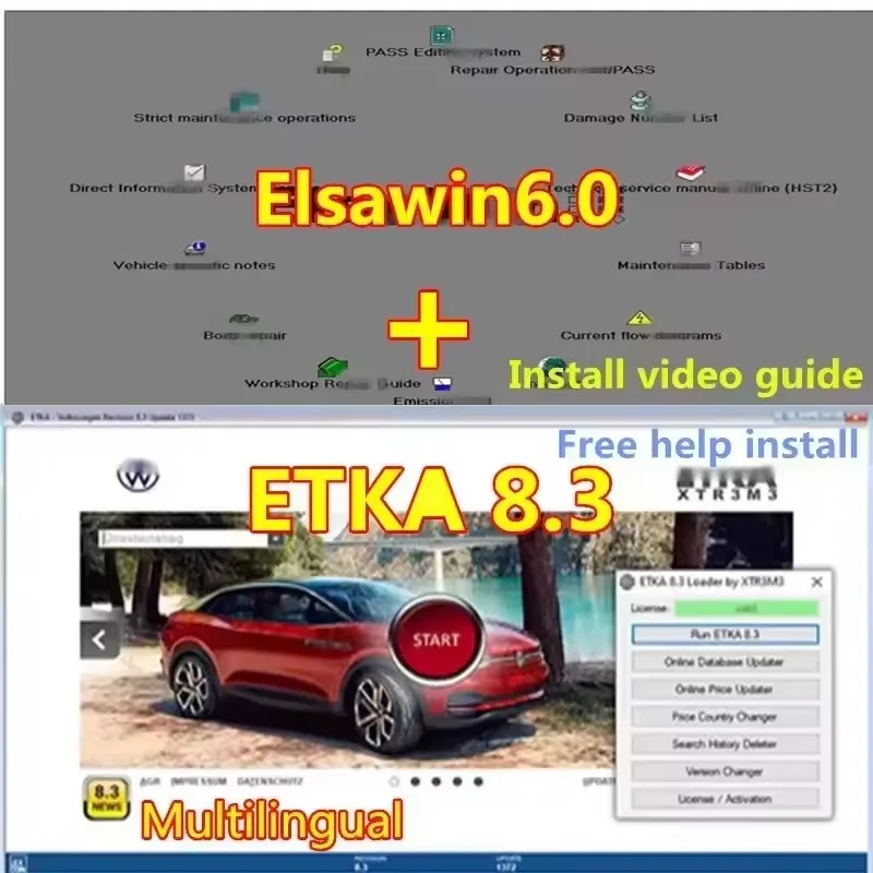 2025 elsawin 6.0 with etka 8.3 - Electronics Repair Parts ulasan dan harga
